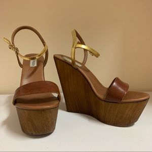Steve Madden Wooden Wedges
